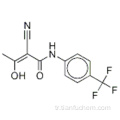 (2Z) -2-Siyano-3-hidroksi-N- [4- (triflorometil) fenil] but-2-enamid CAS 163451-81-8